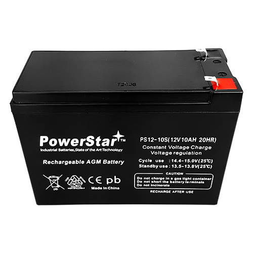 PowerStar 85968/D5719 Sealed Lead Acid Batteries (12V; 10 AH; UB12100S)