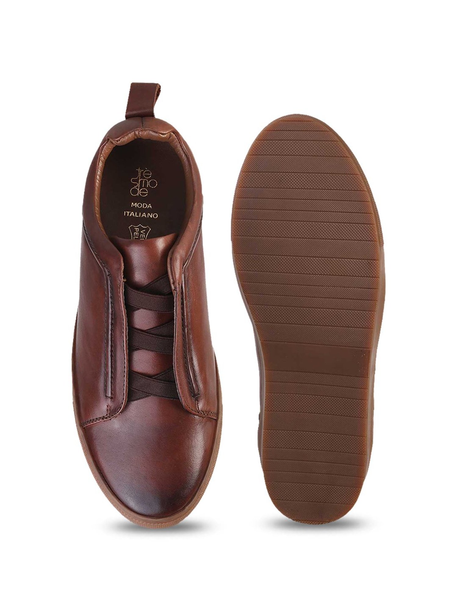 Tresmode Men's Brown Casual Sneakers