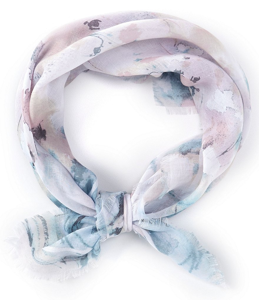 Echo Hammered Silk Oblong Scarf