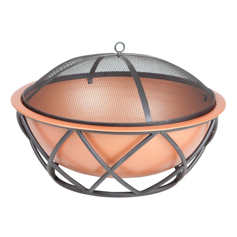 Barzelonia Round Copy Look Fire Pit - Fire Sense
