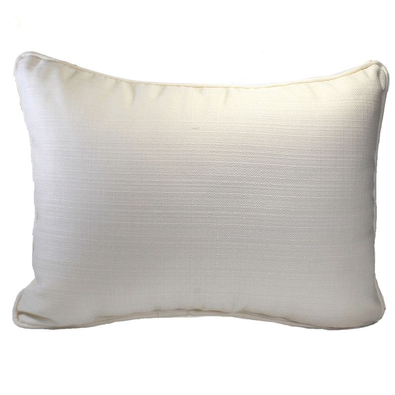 Home Decor 14.0" Hello Spring Woodland Pillow Floral Lumbar  -  Decorative Pillow