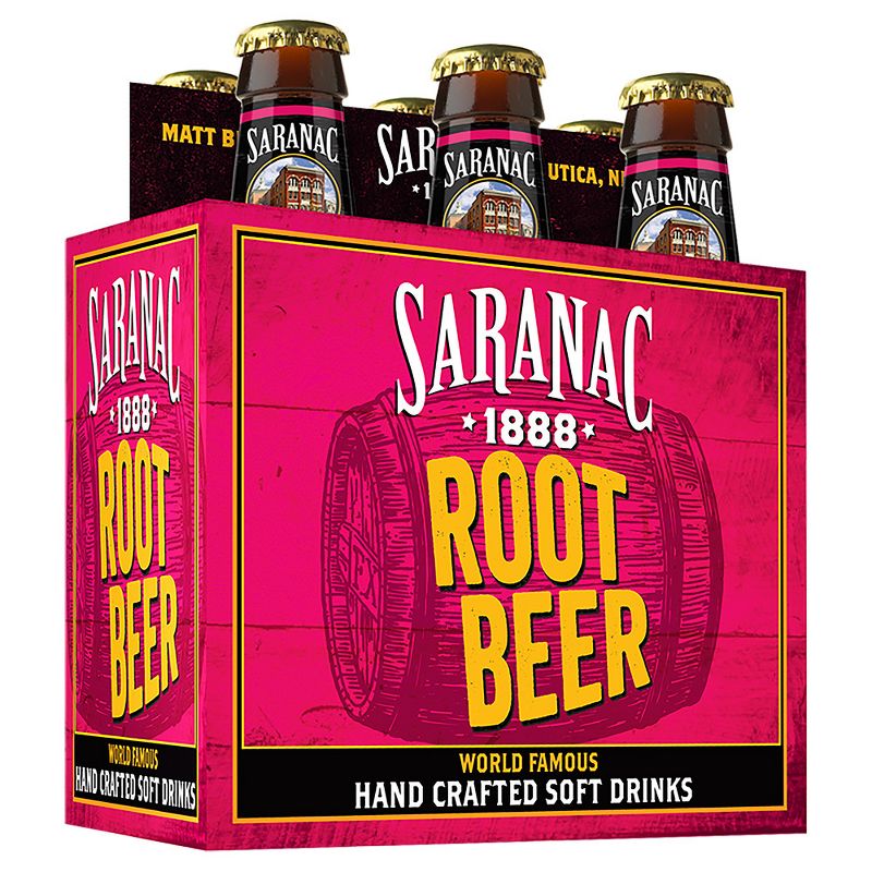 Saranac Root Beer - 6pk/12 fl oz Glass Bottles