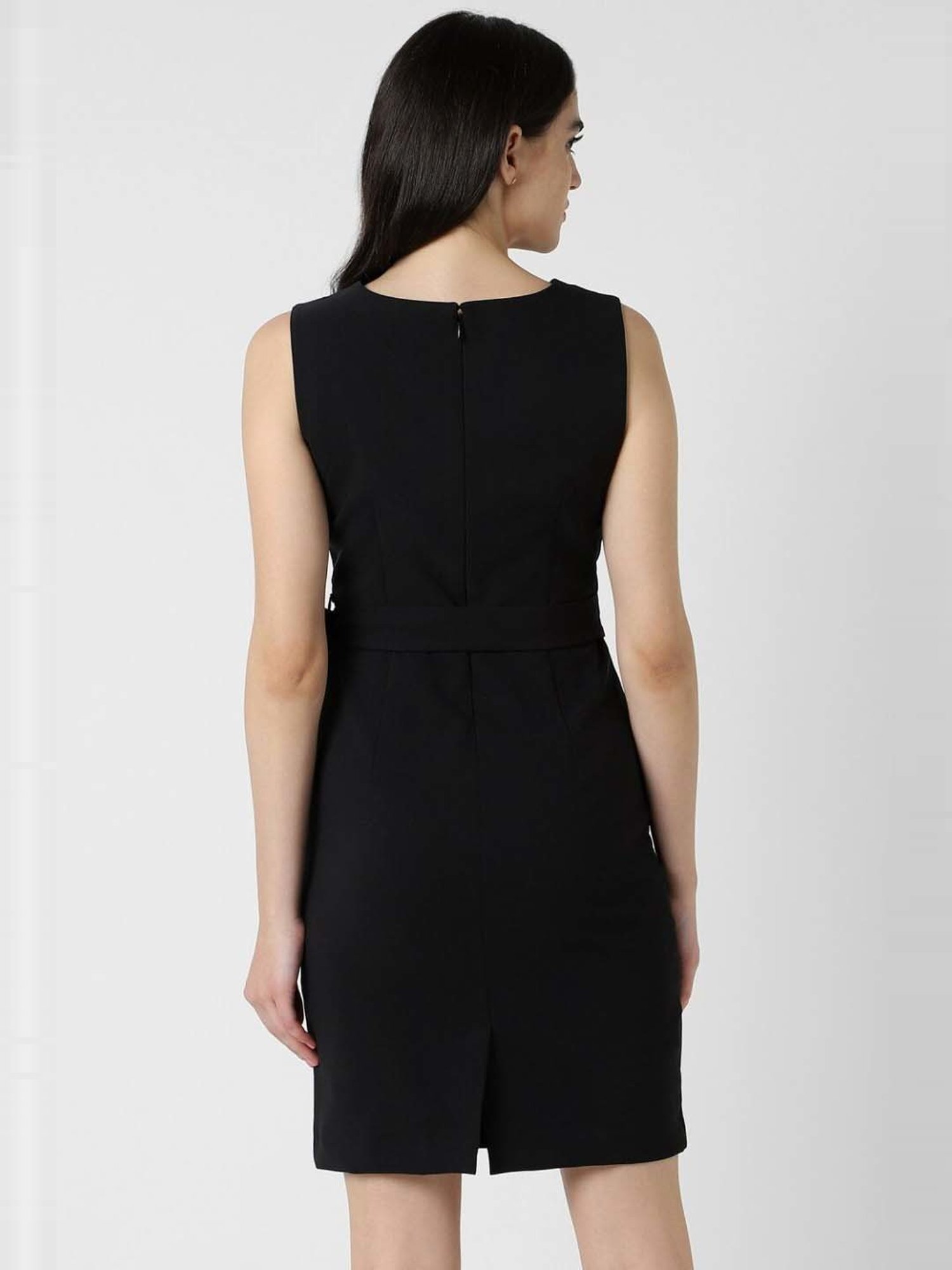 Van Heusen Black Shift Formal Dress