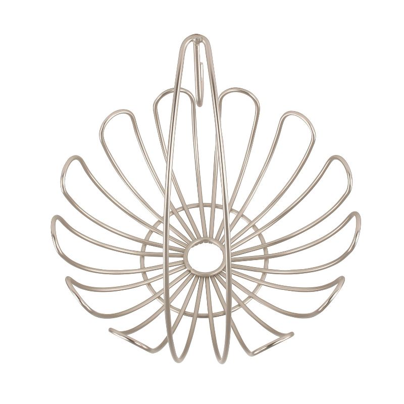 Spectrum Bloom Arched 2-Tier Steel Fruit Server - Satin Nickel