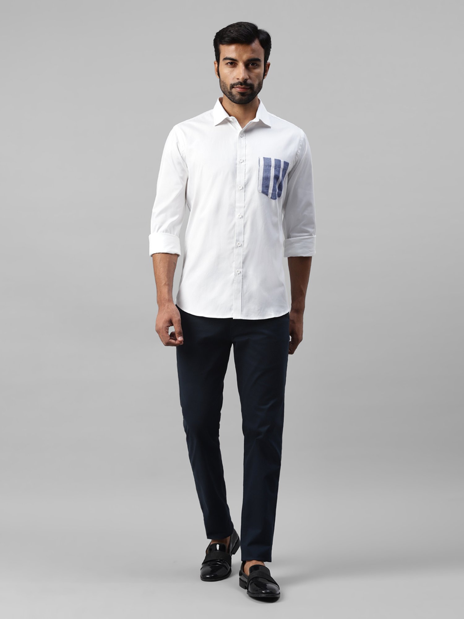 Don Vino White Slim Fit Shirt