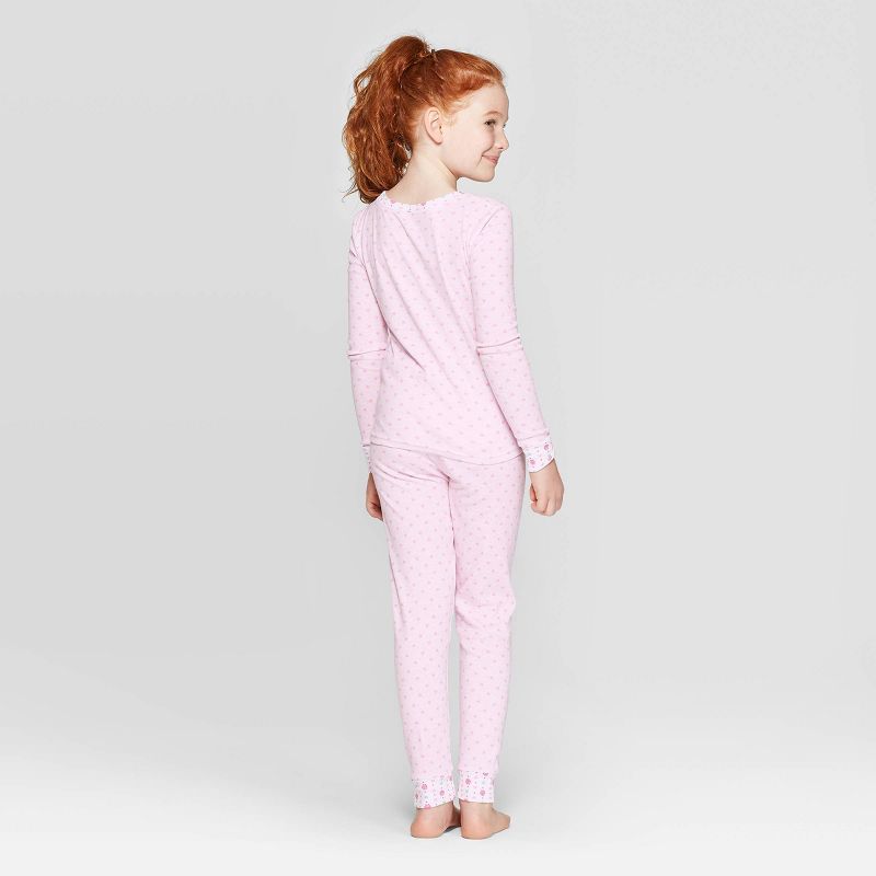 Girls' Disney Princess 2pc Pajama Set - Pink 2T - Disney Store