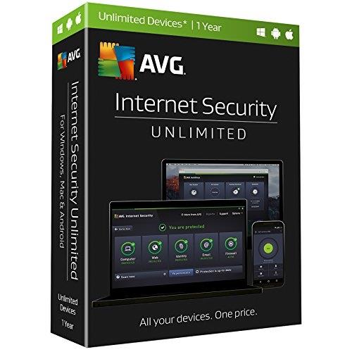 Avg Internet Security Unlimited 1 Year