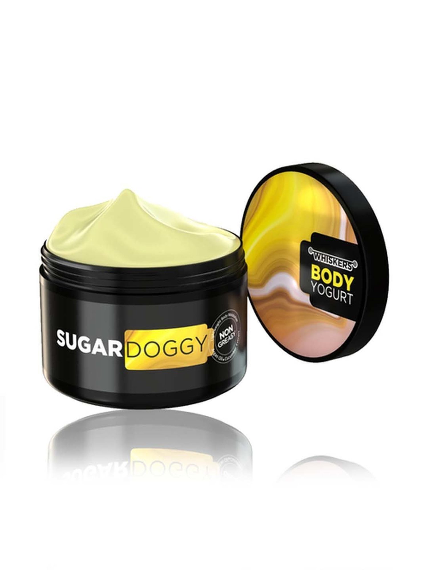 Whiskers Body Yogurt Sugar Doggy - 200 gm