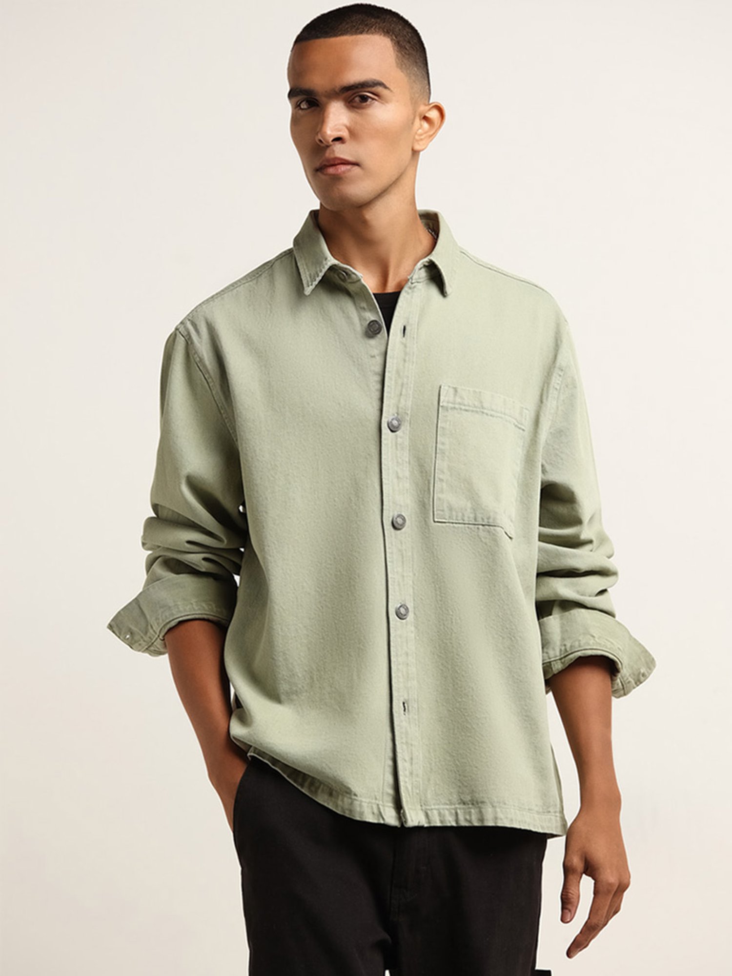 Nuon by Westside Sage Relaxed Fit Jacket