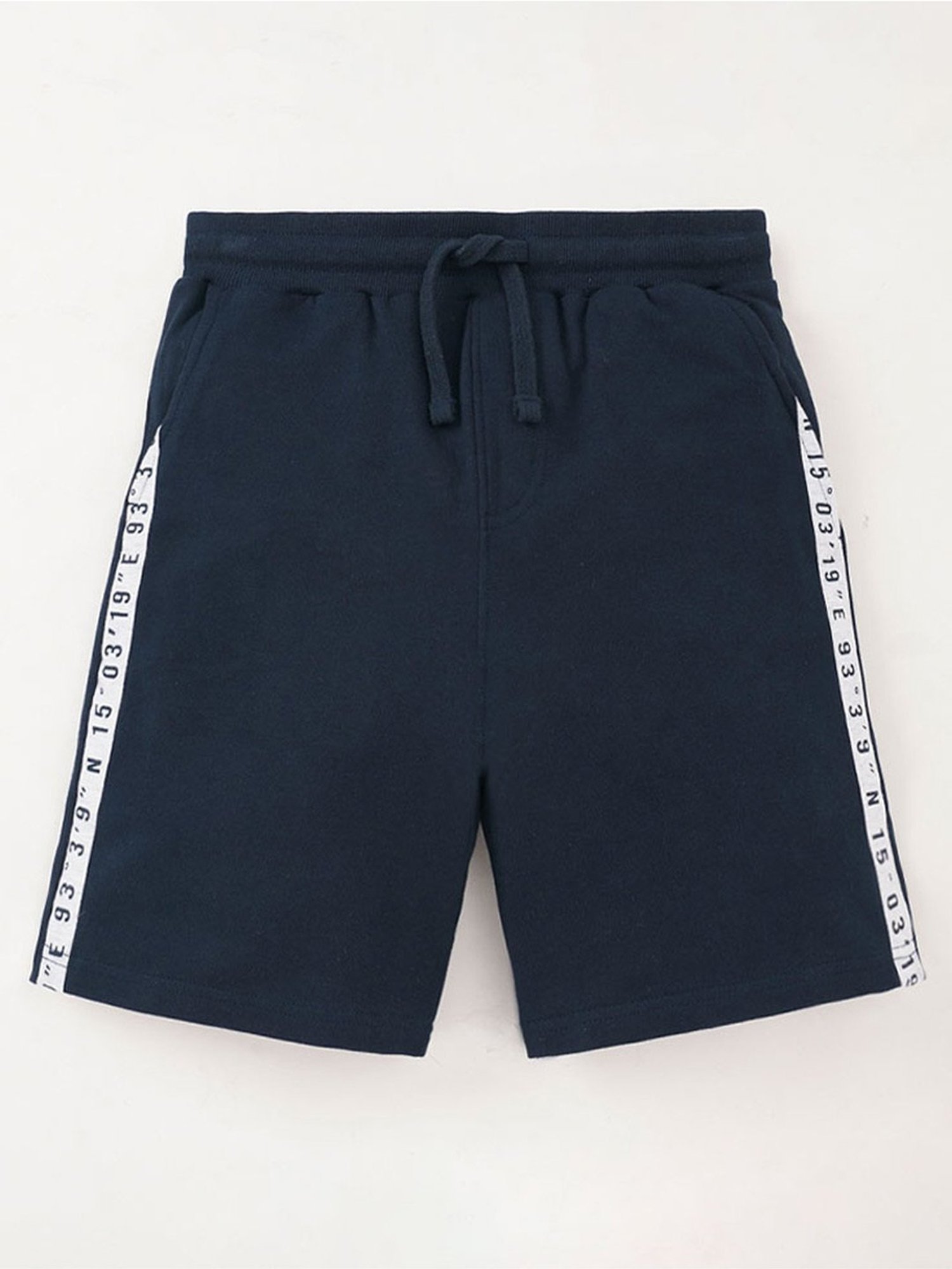 Edheads Boys Blue Cotton Cut N Sew Shorts
