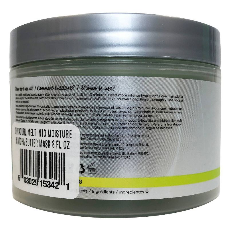 DevaCurl Melt Into Moisture Butter Conditioning Mask - 8 fl oz
