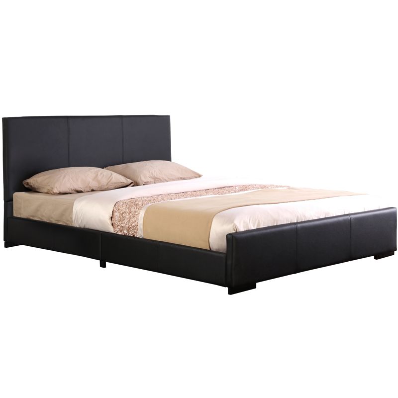 Abbey Black King Bed in Black - Camden Isle