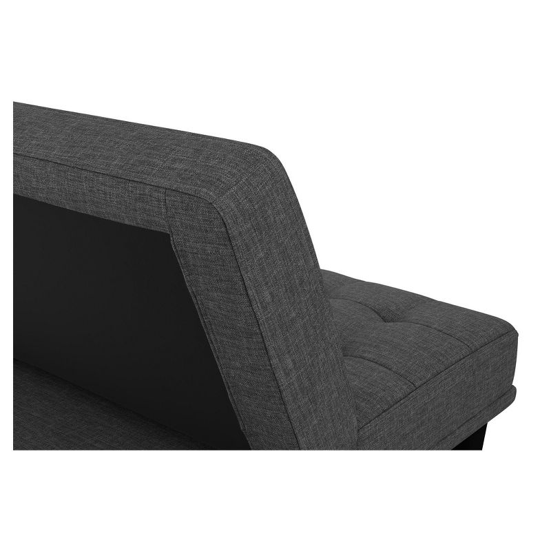 Dexter Futon Lounger Gray - Dorel Home Products