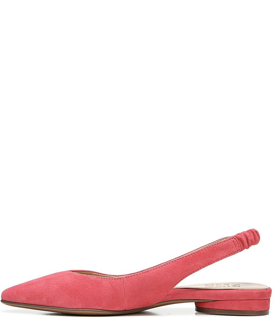 Naturalizer Halo Suede Slingback Flats