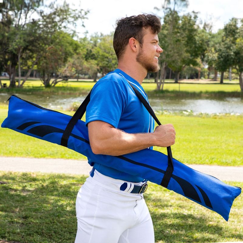 Training Equipment Heavy Duty Binding Polyester Net Baseball/Softball Caddy