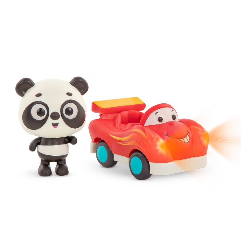 Land of B. Light-Up Toy Panda & Car Bingo & Freddy Zoom