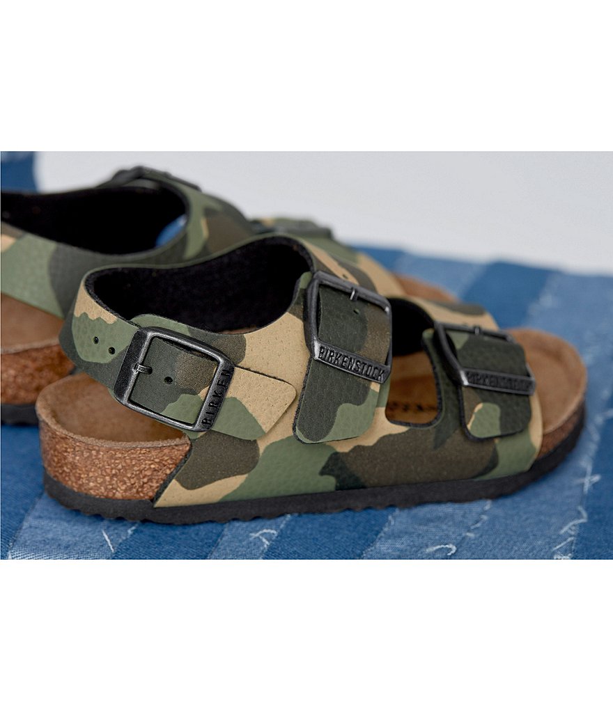 Birkenstock Kids' Milano Camo Birko Flor Sandals (Toddler)