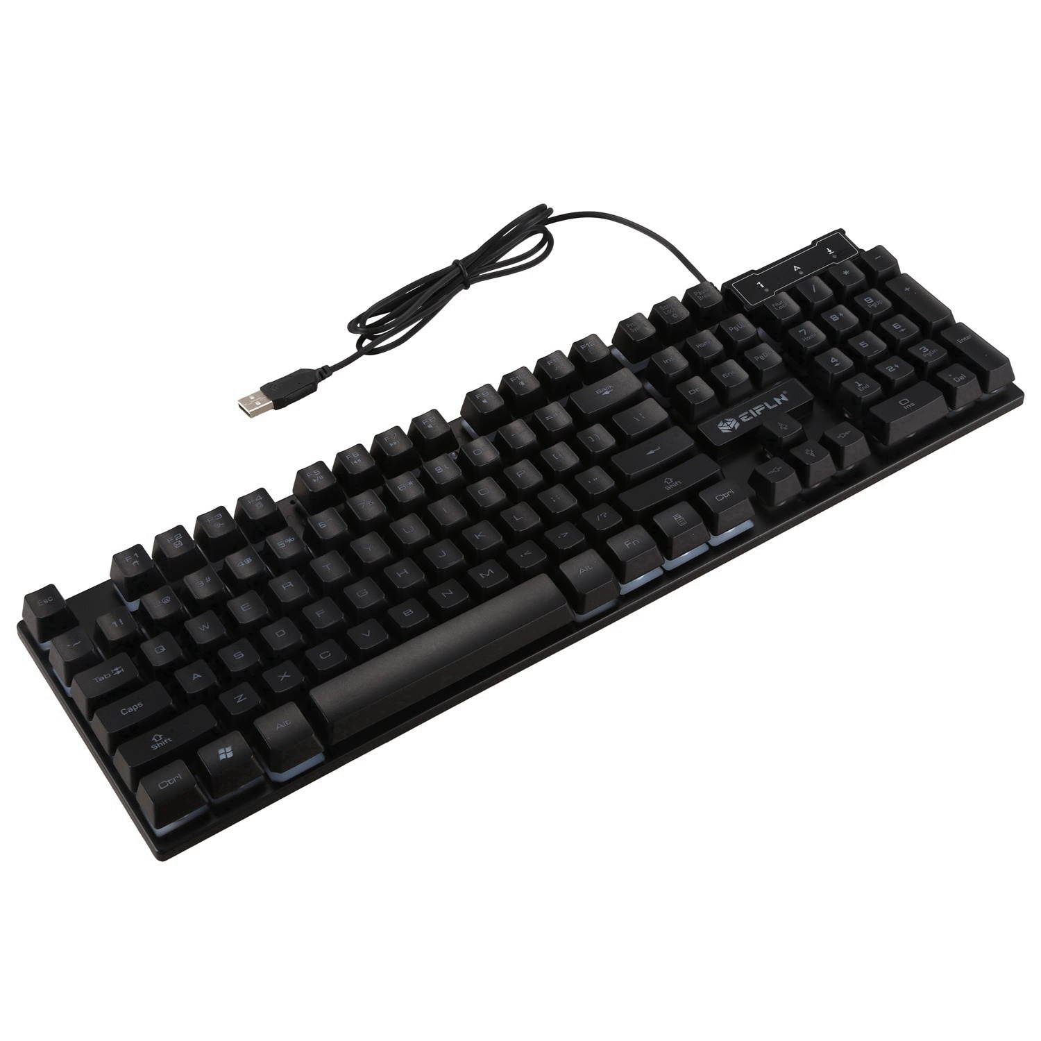 Shipadoo D620 Gaming Keyboard and Mouse Set, Colorful Crack Backlit USB Computer Gaming Wired Keyboard and Mouse Set