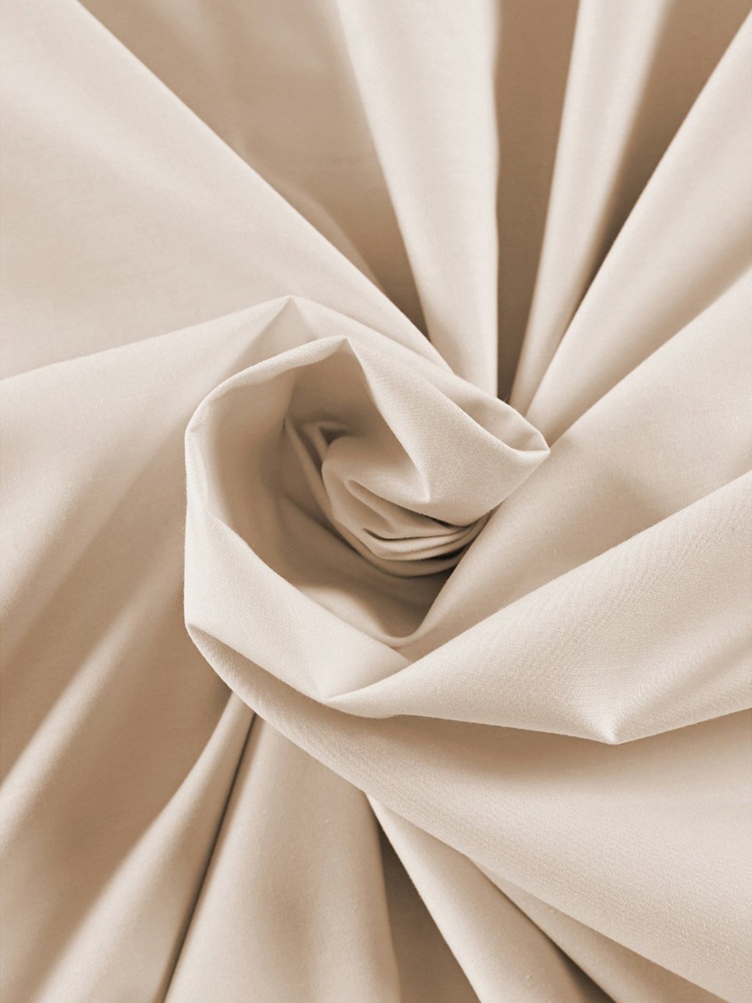 Maspar Colorart Eden Sand Beige 144 TC Cotton Single Bed Sheet With 1 Pillow Cover