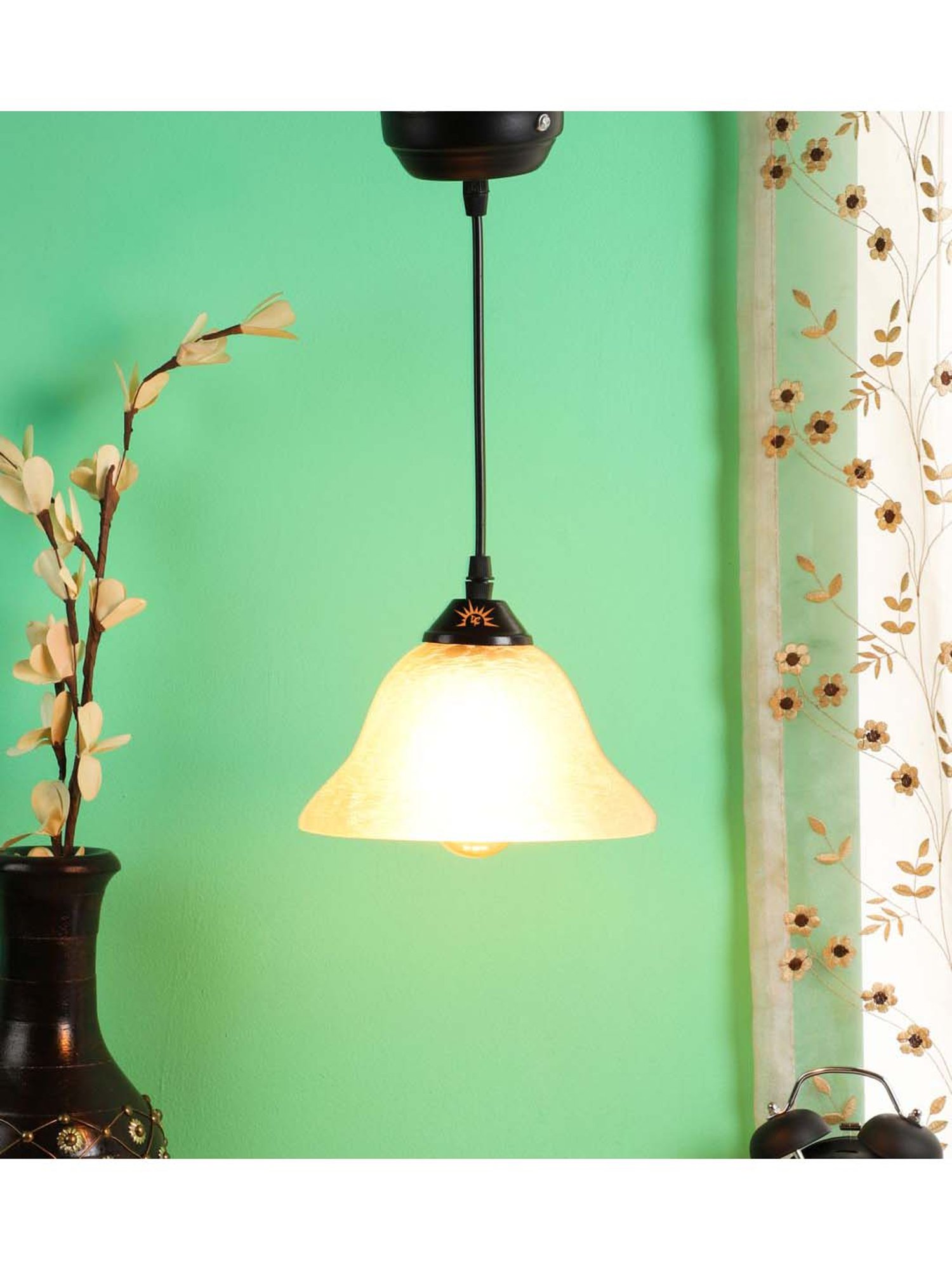 DecorativeRay White Hanging Light - Set of 1