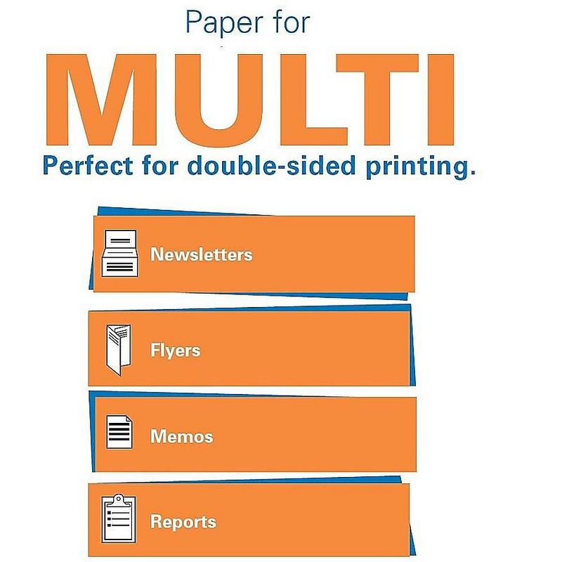 Hammermill Fore MP Multipurpose Paper 96 Brightness 24lb 8-1/2 x 11 5000/Carton 103283