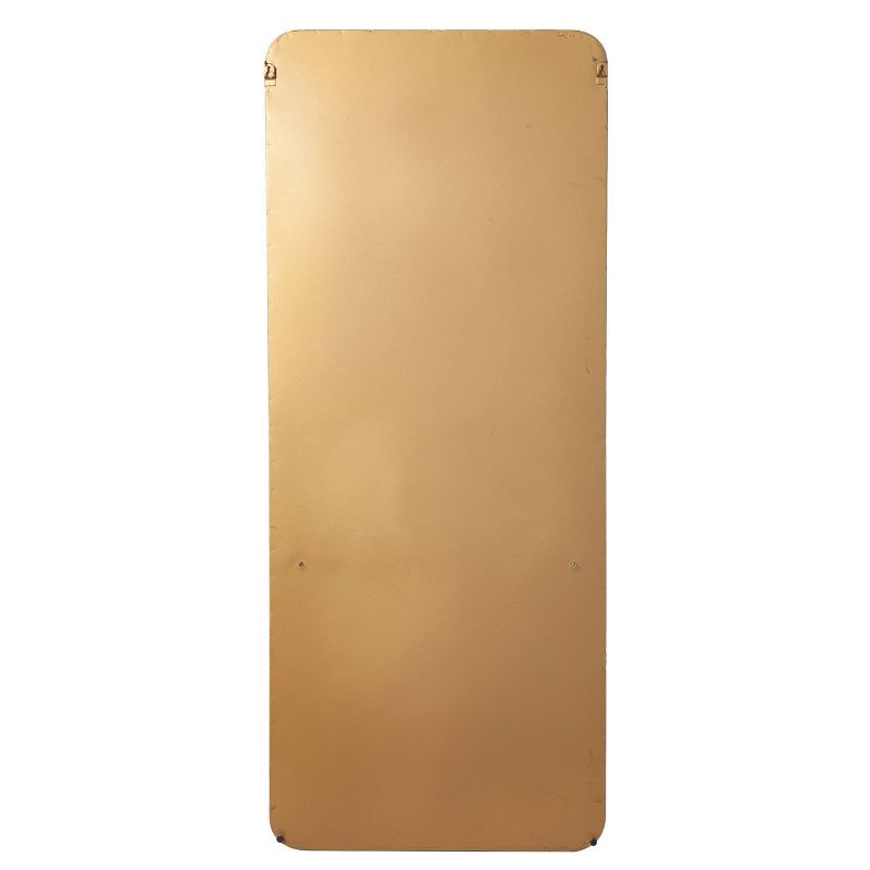 20" x 48.25" Honat Rectangular Decorative Wall Mirror Gold/Black - Southern Enterprises