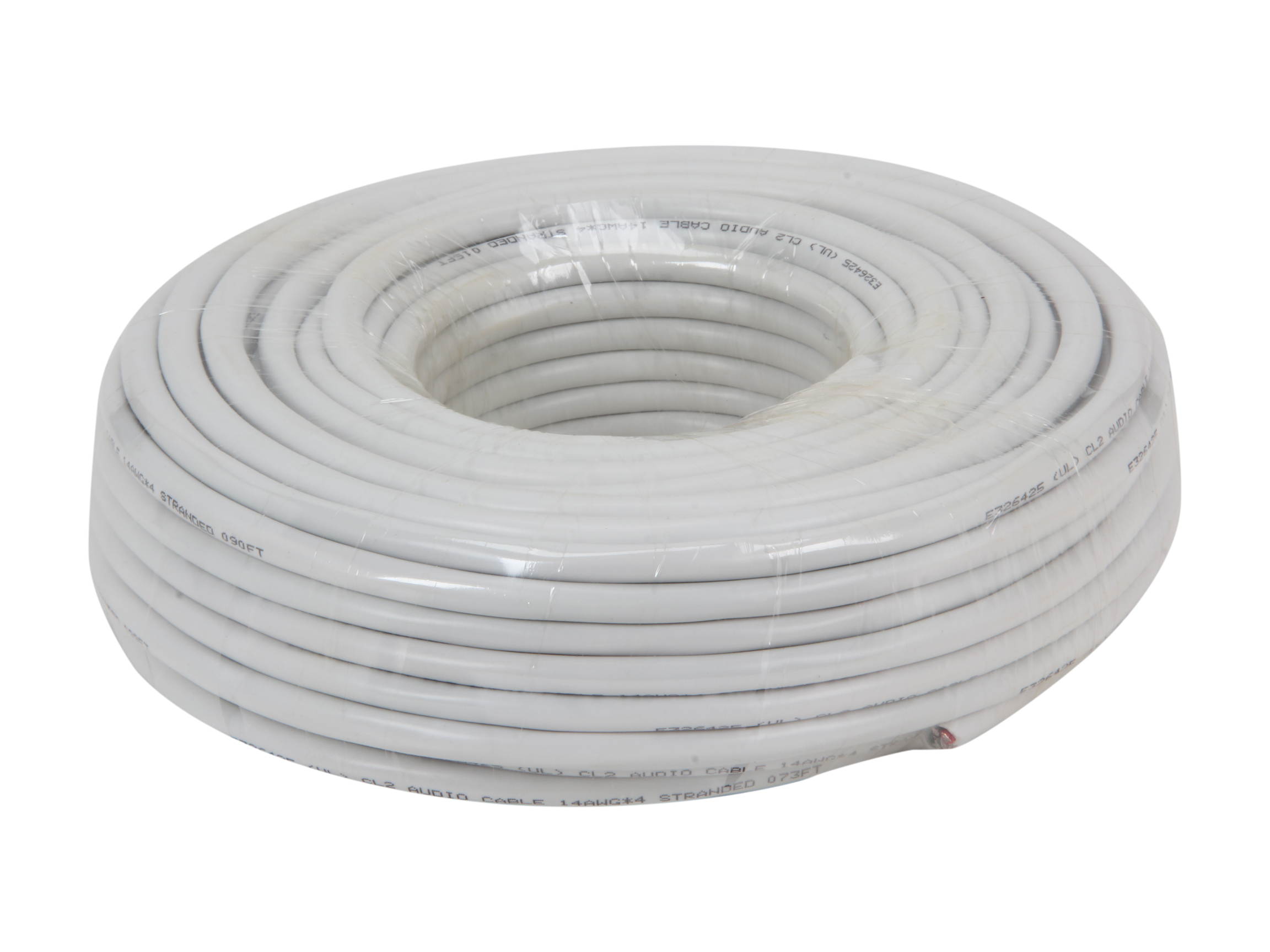 CERTICABLE 12AWG CL2 Rated 2-Conductor Loud Speaker Cable - 100 ft For In-Wall Installation