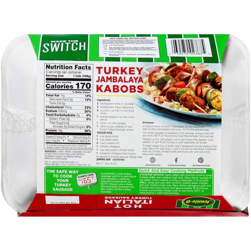 Honeysuckle White Fresh Sweet Italian Turkey Sausage - 20oz/5pk