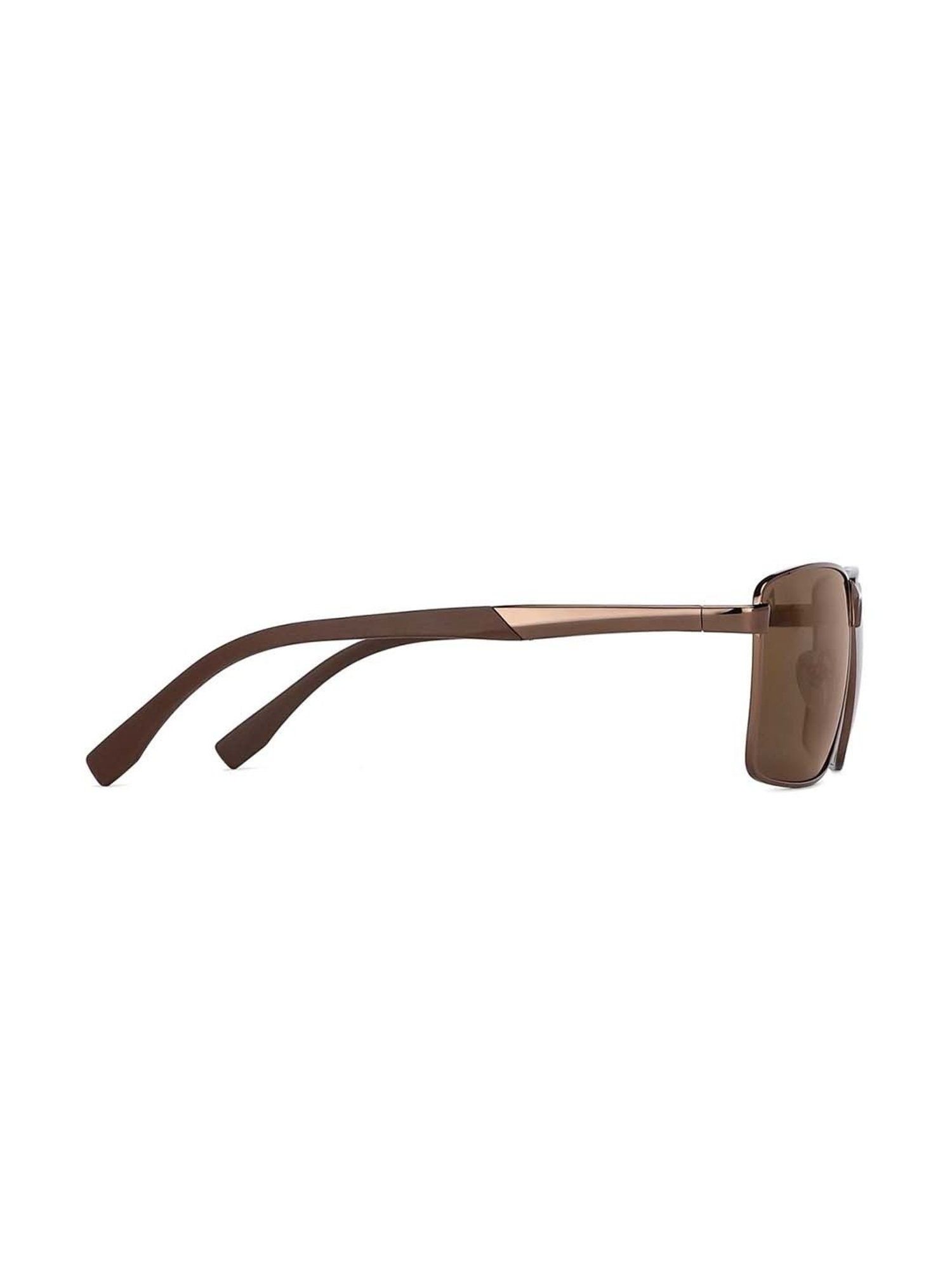 Vincent Chase by Lenskart VC S13969 Brown Square Sunglasses