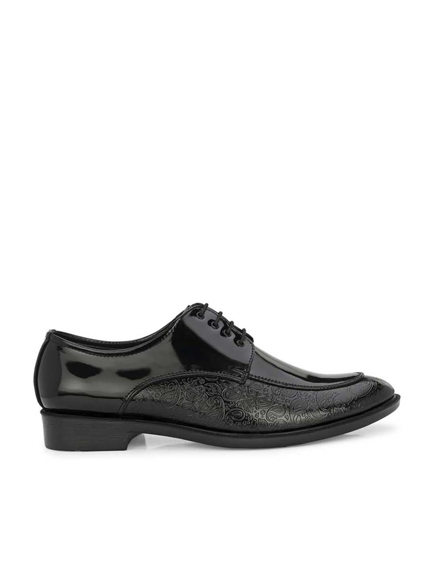 Giorgio Men's Black Derby Shoes