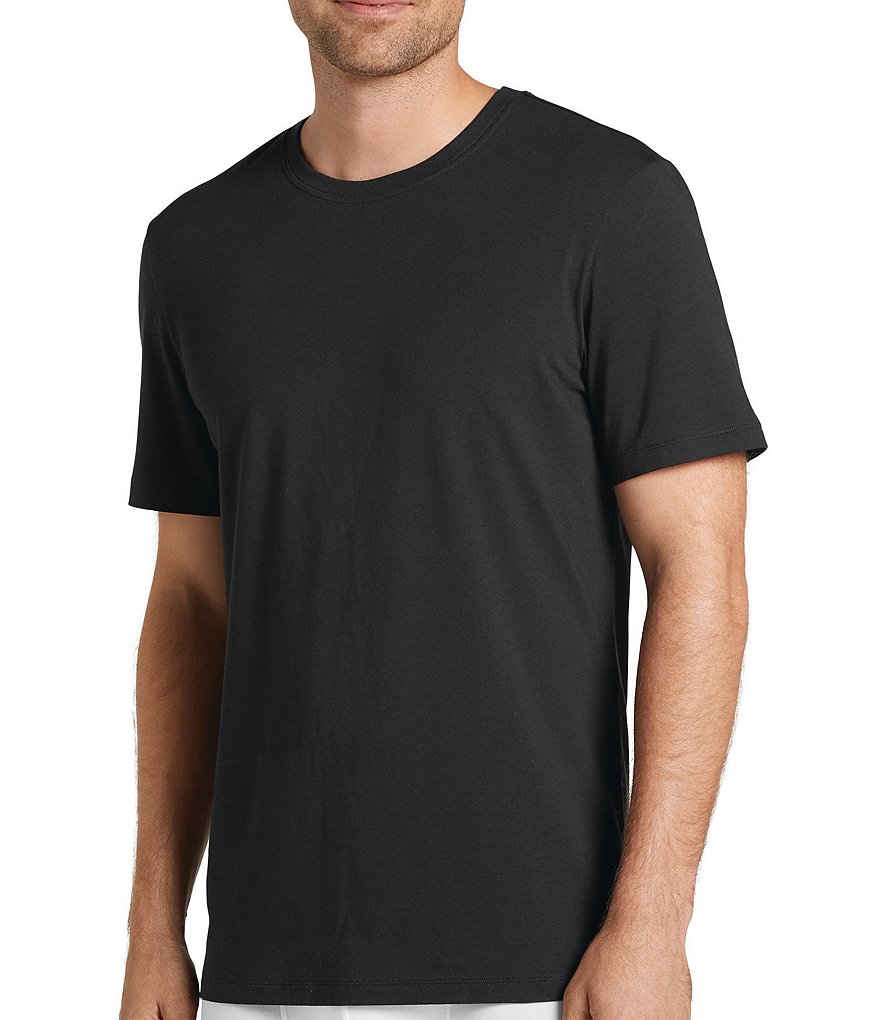 Jockey Signature Cotton Modal Stretch Crewneck T-Shirts 2-Pack