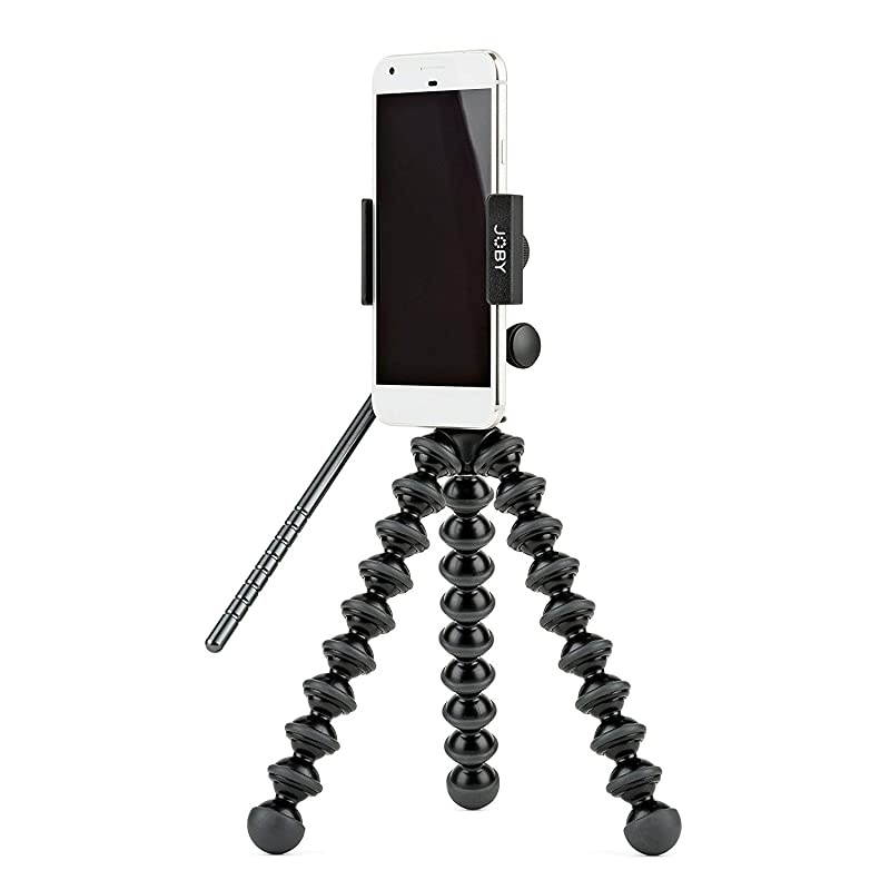 PRO Video GorillaPod Stand Universal Pan amp Tilt Video Tripod Head and GorillaPod for Smartphones from iPhone SE to iPhone 8 Plus Google Pixel Samsung Galaxy S8 and More