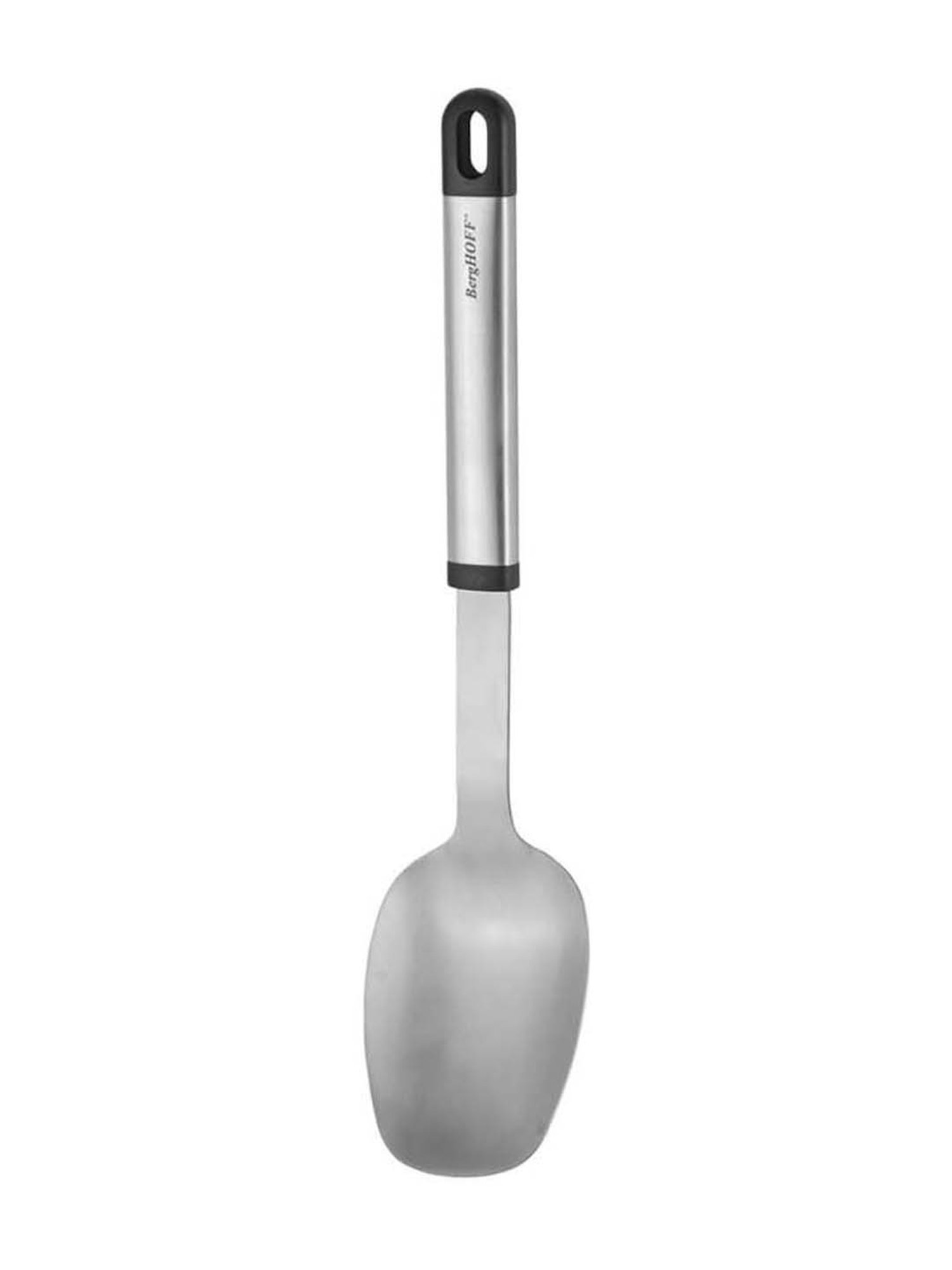 BERGHOFF Essentials Silver Stainless Steel Serving Spoon - Set of 1