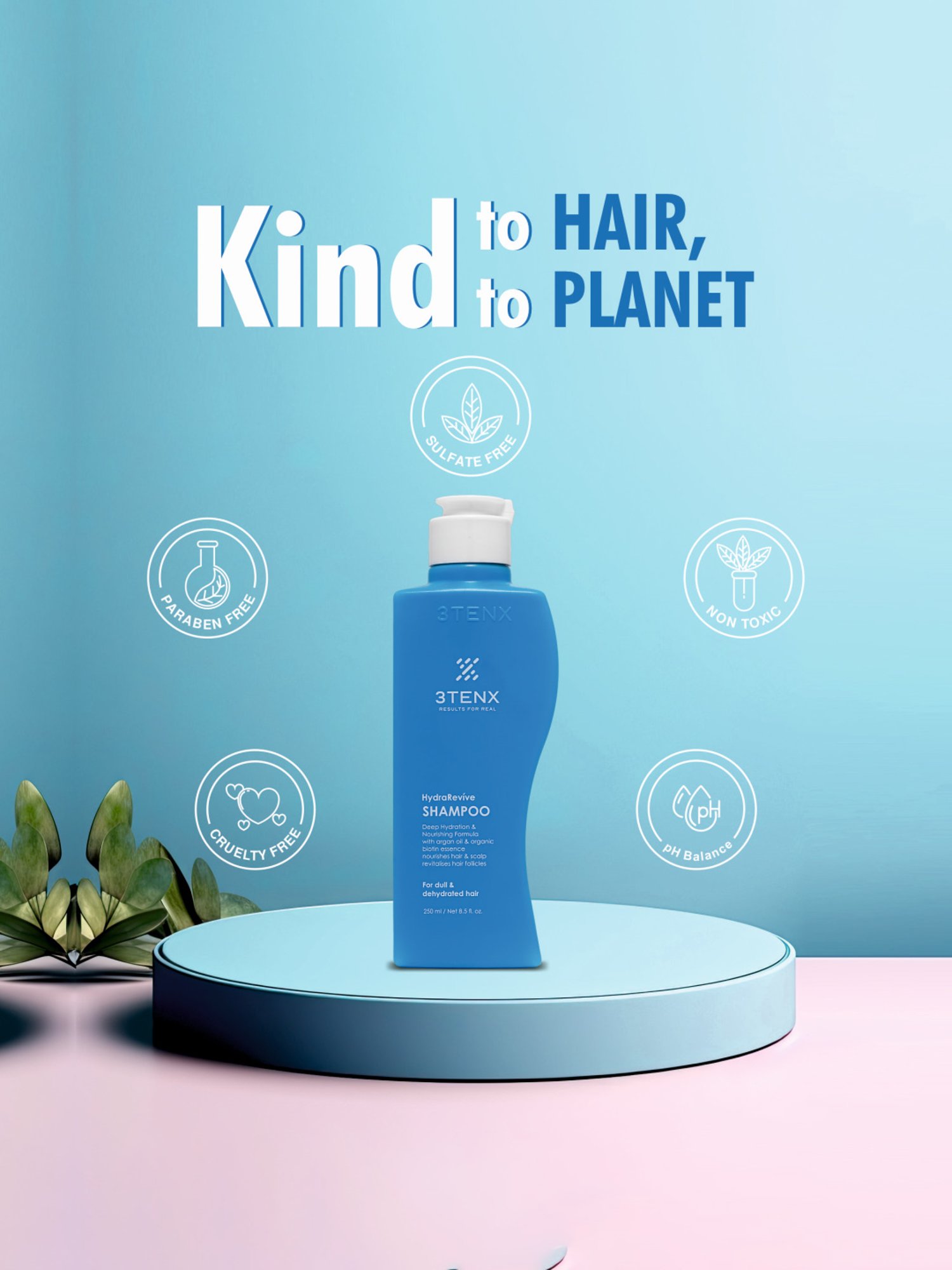 3TENX Hydrarevive Shampoo - 250 ml