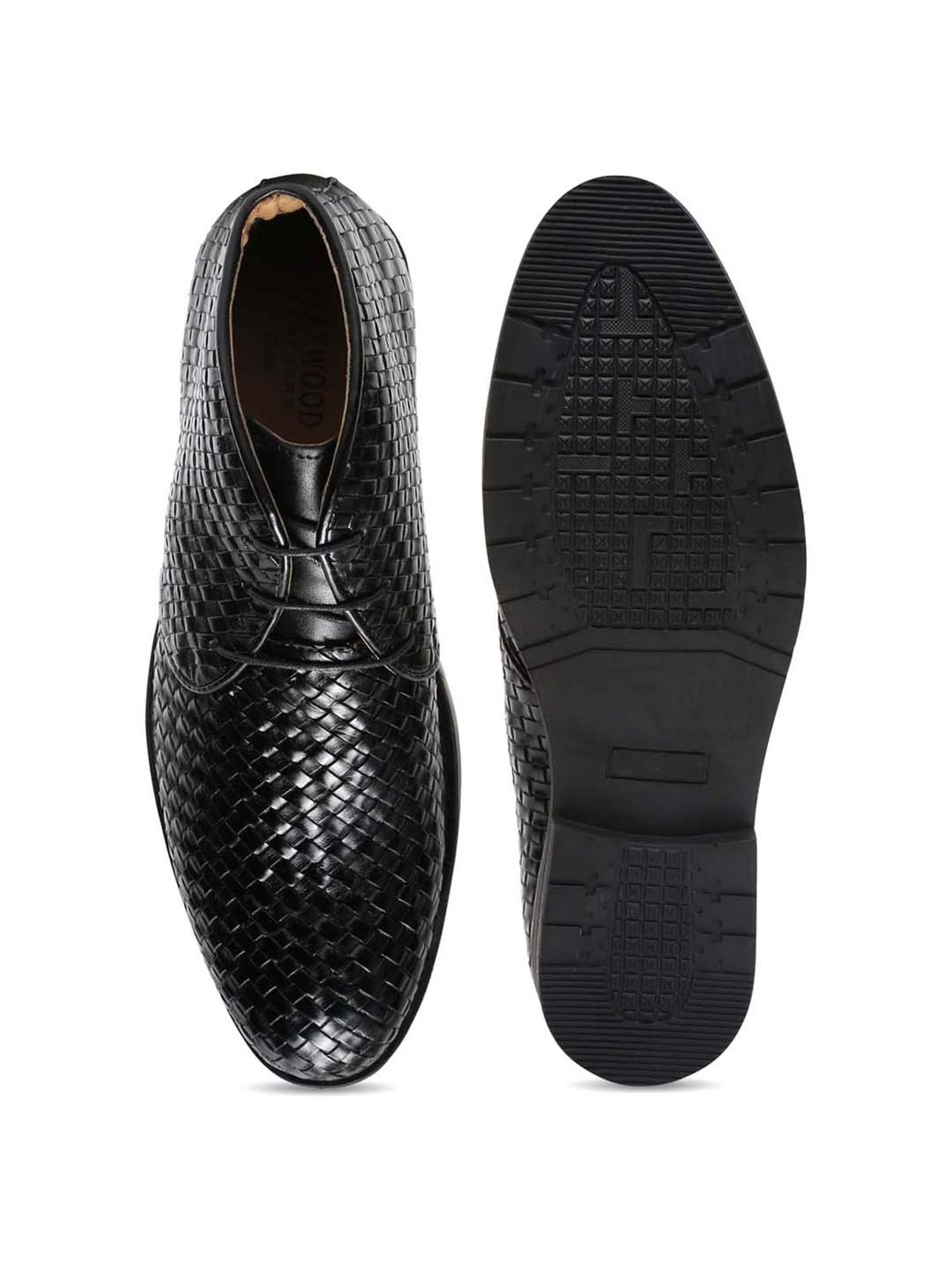 Teakwood Leathers Men's Black Chukka Boots