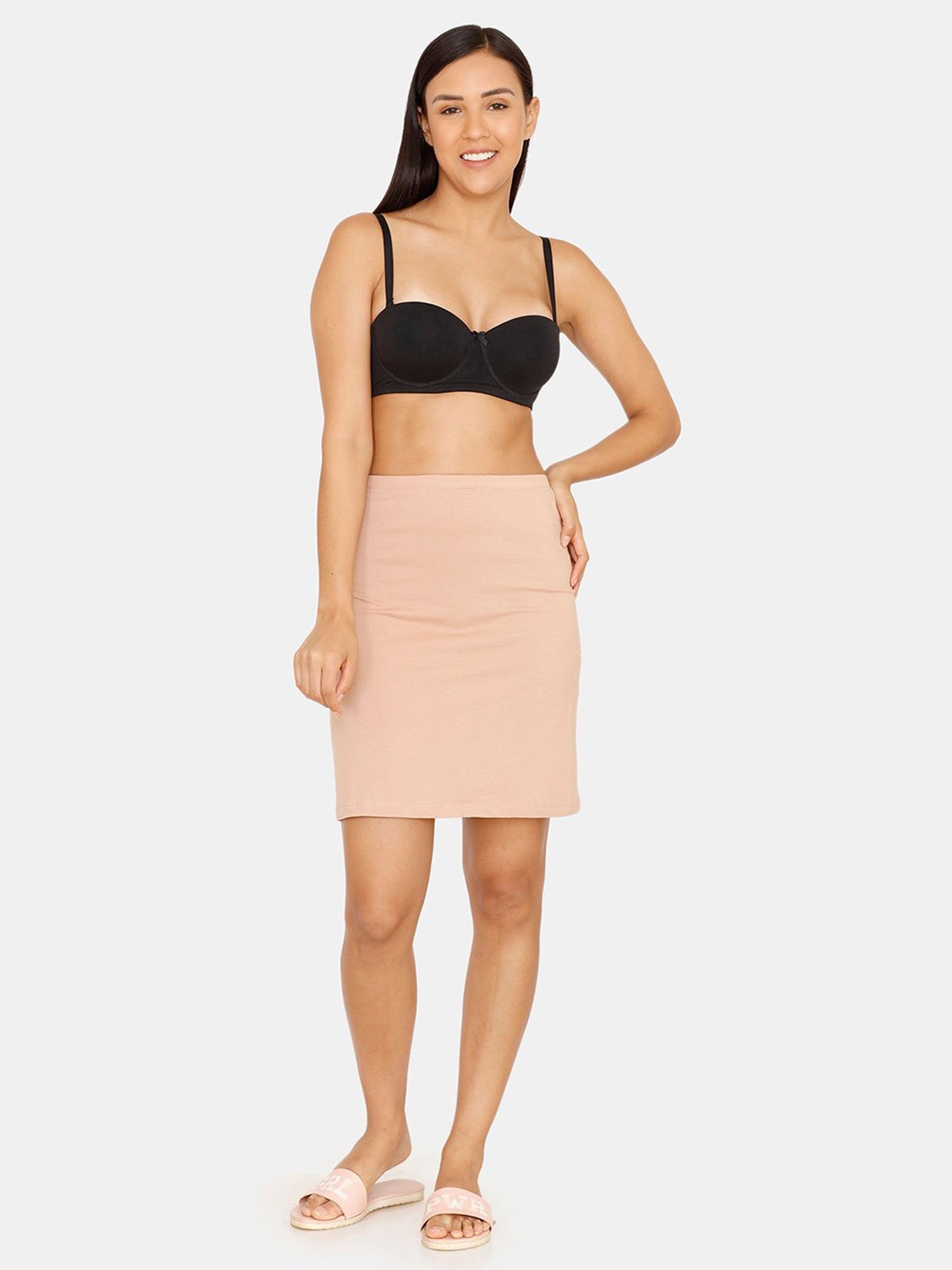 Zivame Skin Above Knee Skirt