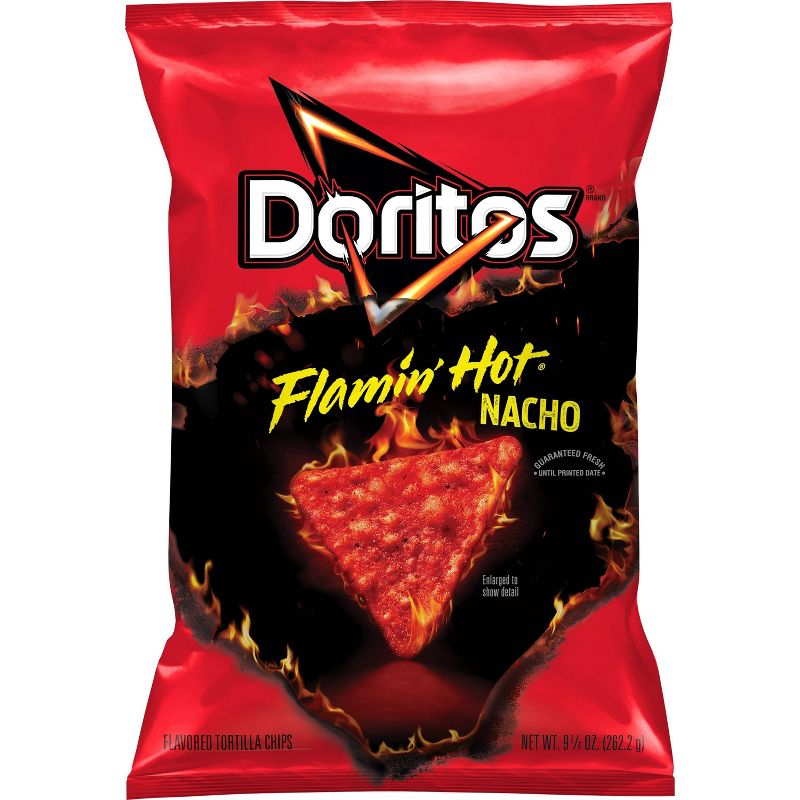 Doritos Flamin' Hot Nacho Cheese Tortilla Chips - 9.75oz