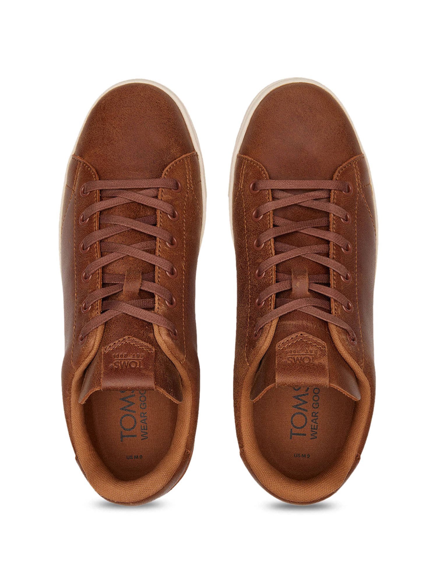 TOMS Men's Trvl Lite 2.0 Low Tan Casual Sneakers