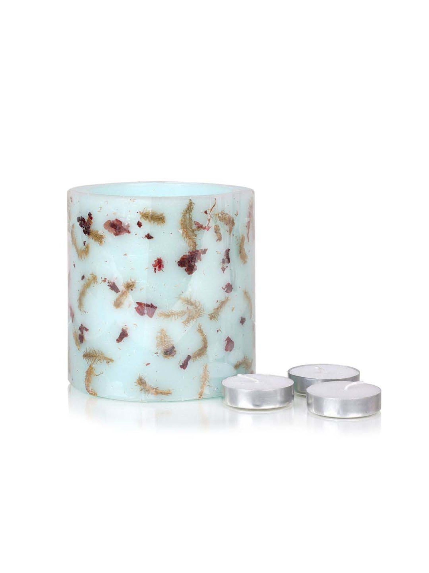 IRIS Multicolour Botanics Lilac & Peony Fragrance Lantern Candle