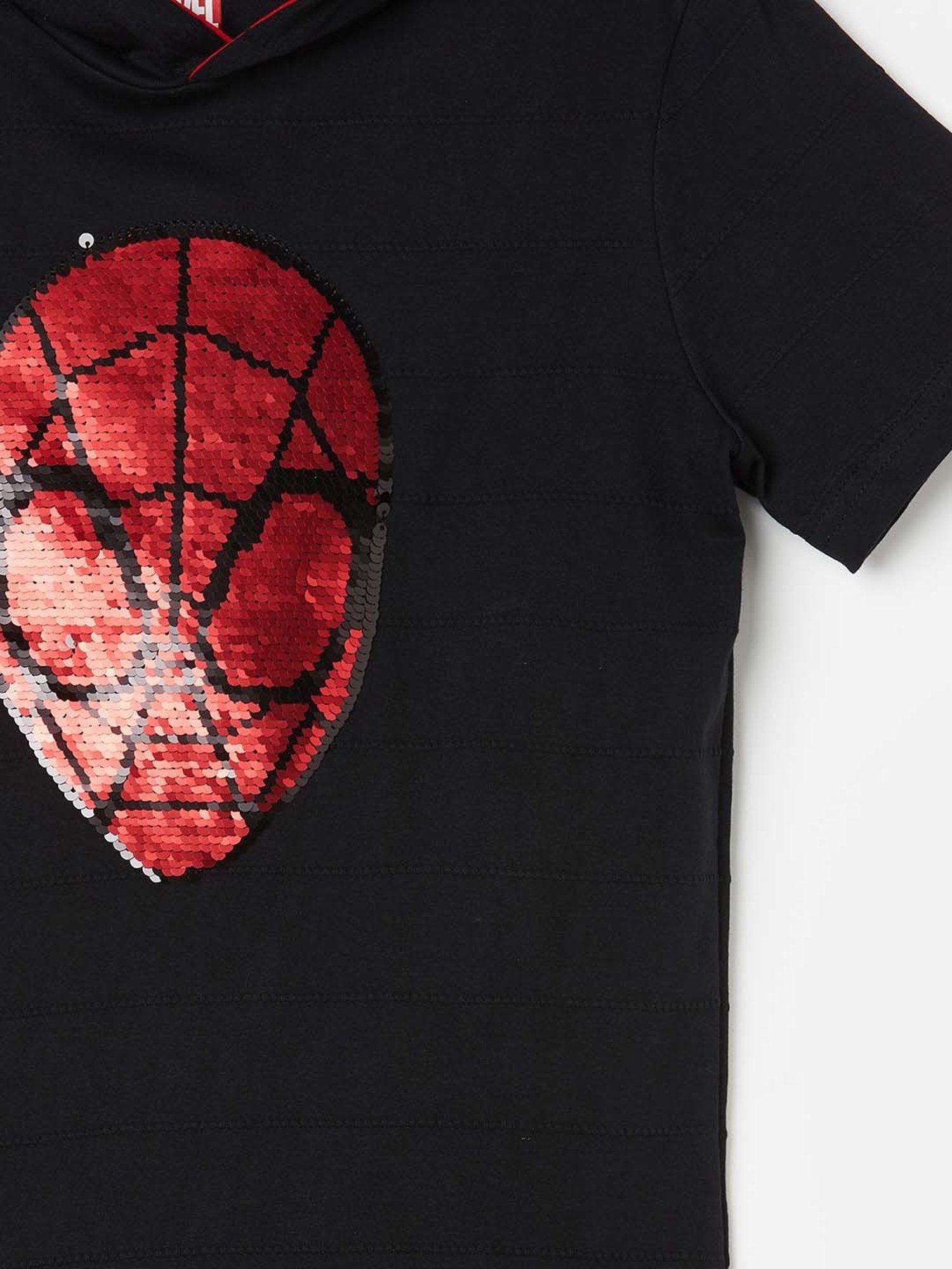 Fame Forever by Lifestyle Kids Black Embellished T-Shirt