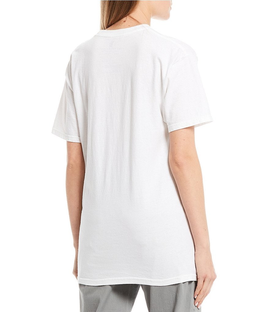 Junk Food Mustang Stacked Logo Graphic Tee