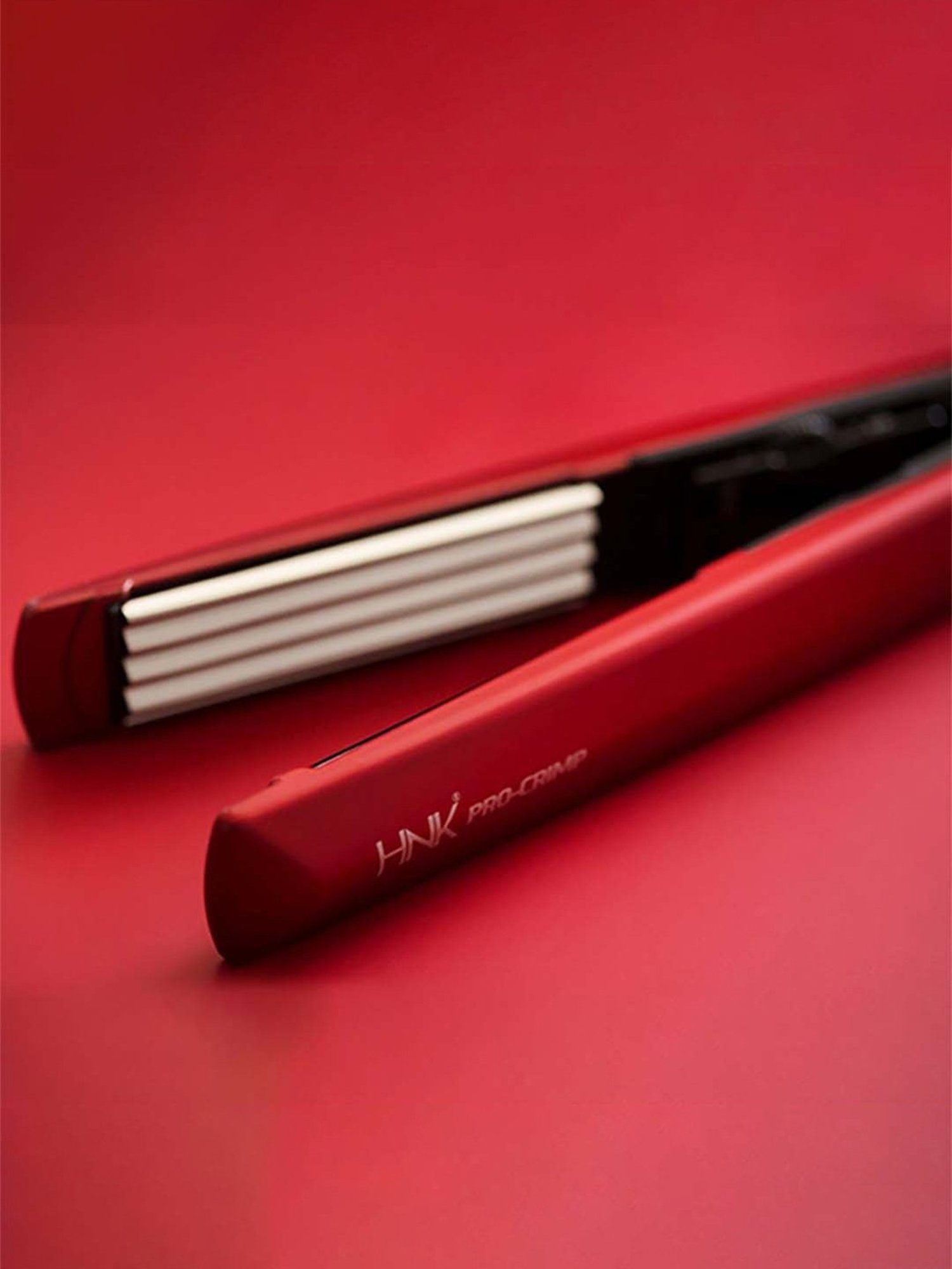 HNK Pro-Crimp Hair Crimper (Red)