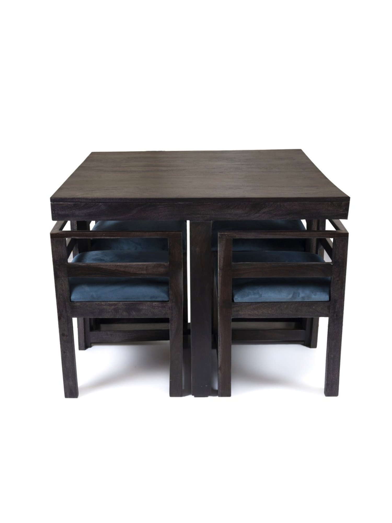 Nilkamal Olivia Brown Solid Wood - Rubberwood 6 Seater Dinning Table set