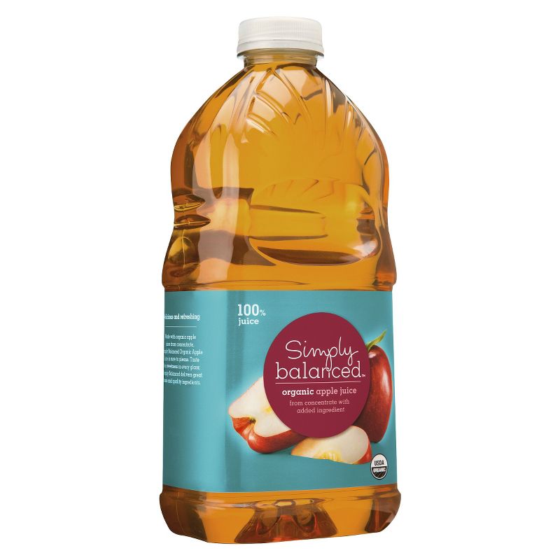 Organic Apple Juice - 64 fl oz Bottle - Simply Balanced™