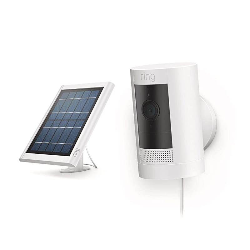 All-new  Stick Up Cam Solar HD security camera with two-way talk, Works with Alexa