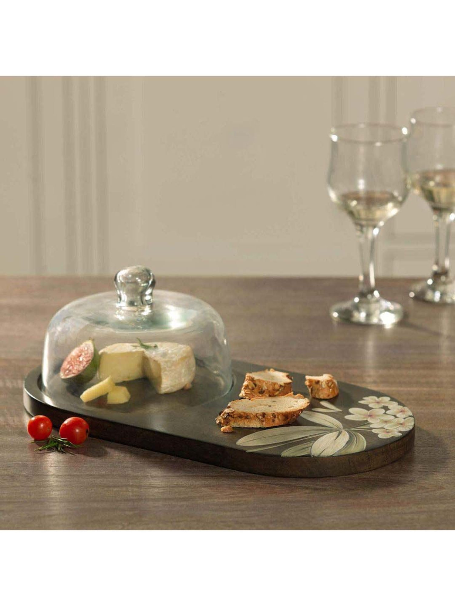 Cello White Opalware 35-Piece Dinner Set