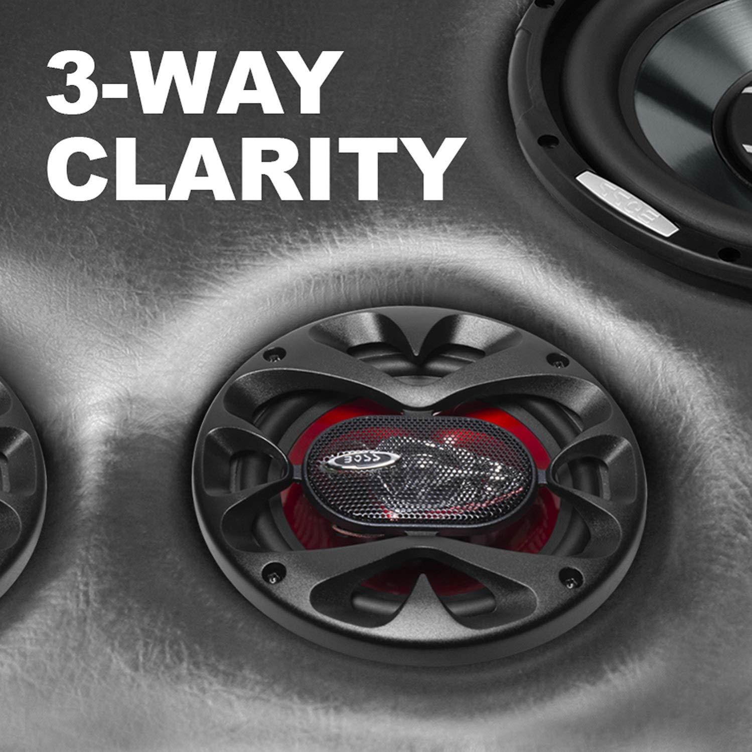 6 1/2" 3-Way Full Range Chaos Speakers - 300W