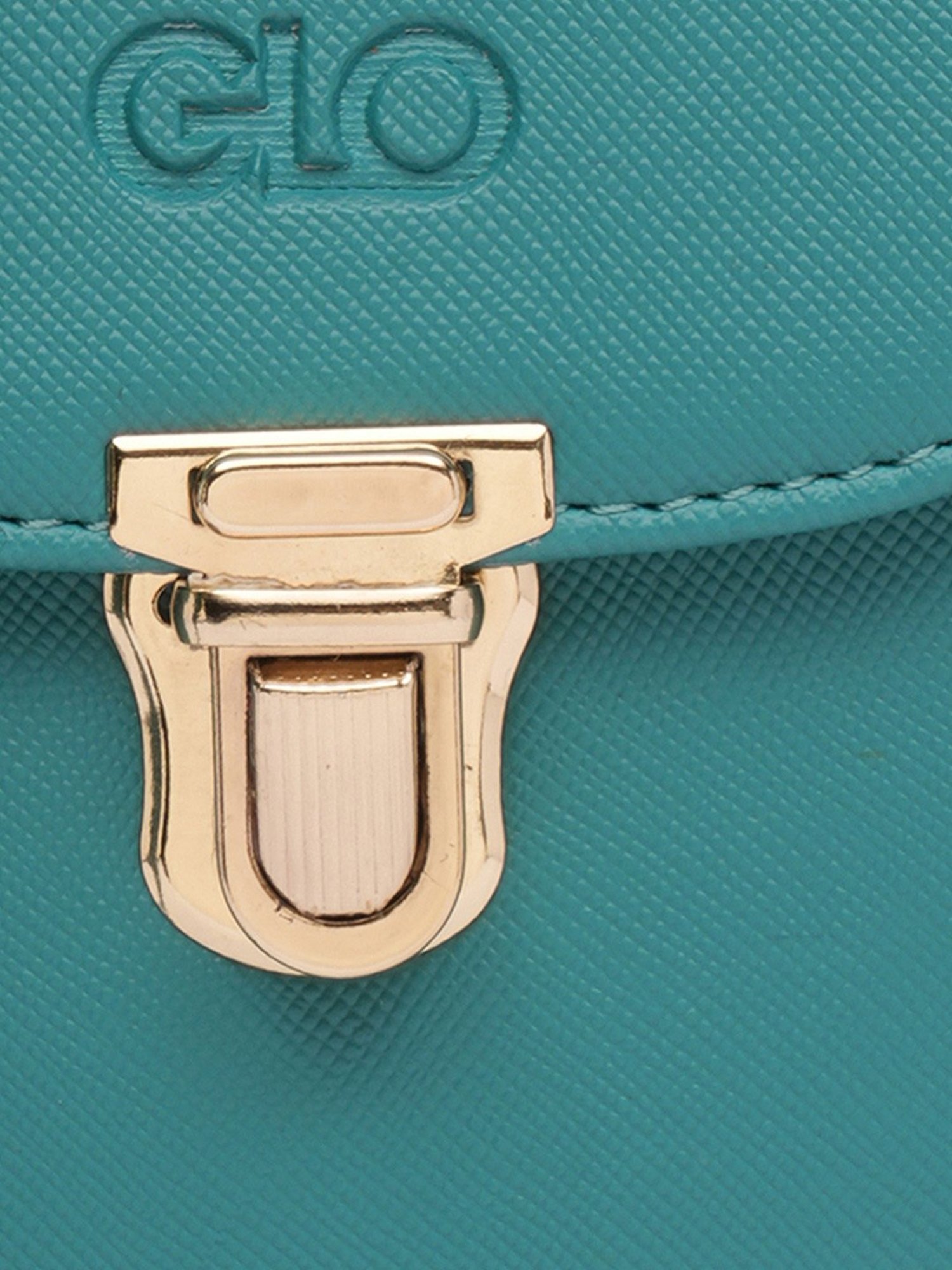 Glo By Globus Green Medium Mobile Pouch