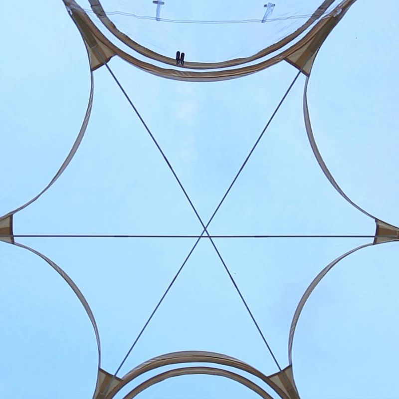 8.5' Elysium Attached Louvered Pergola - Vita