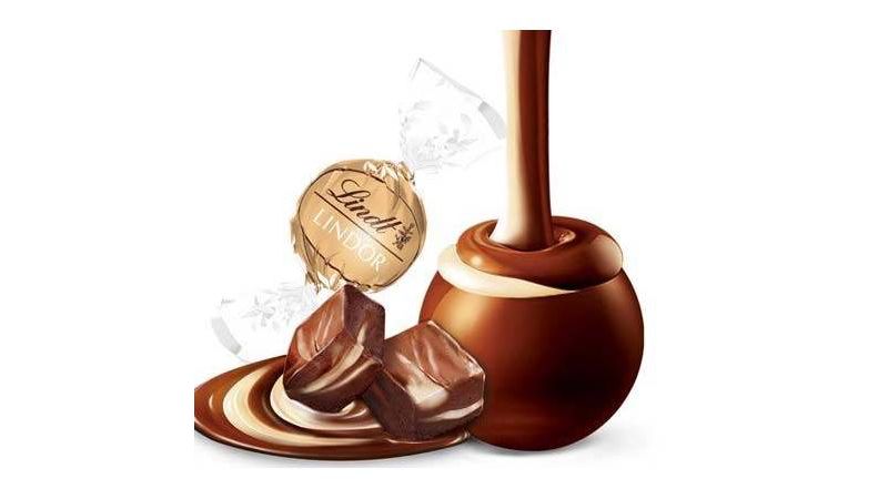 Lindt Lindor Fudge Swirl Milk Chocolate Truffles - 6.0oz